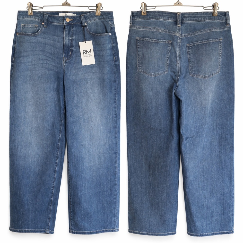 Rebecca Minkoff Wide Leg Crop Jeans 12